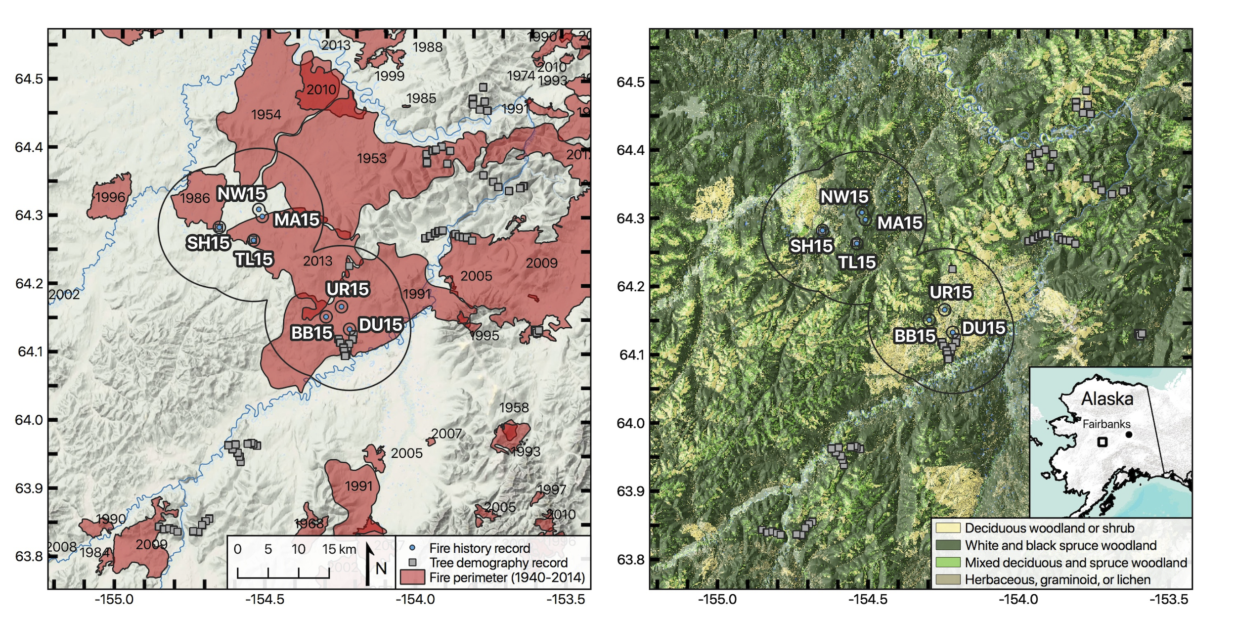 Regional-scale study area map